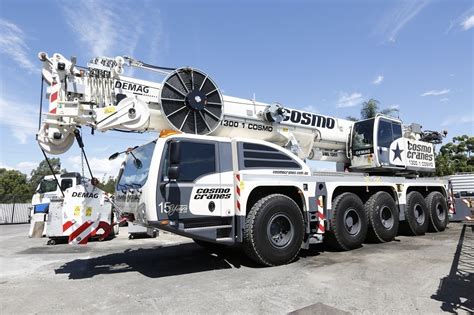 COSMO CRANES ADDS TWO DEMAG® ALL TERRAIN CRANES ⋆ Crane Network News