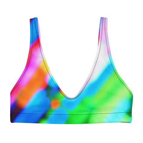 Lucid Rainbow Bikini Top Randoma Lux