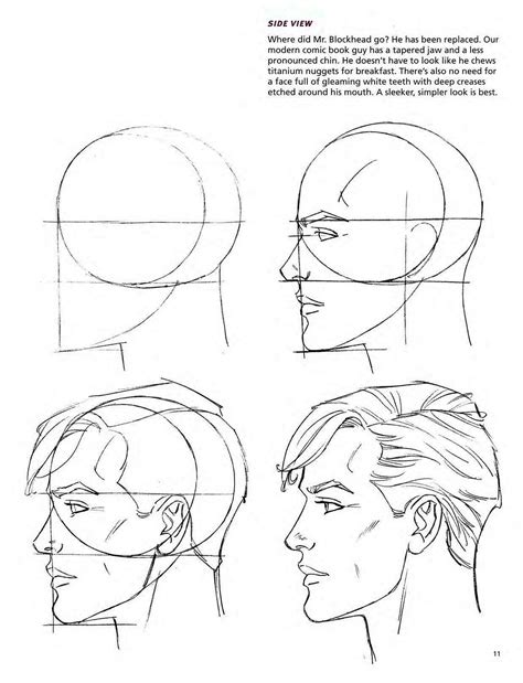Como Dibujar Un Rostro Humano De Perfil Paso A Paso Como Dibujar