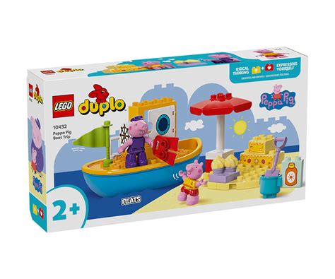 Игрален комплект конструктор ЛЕГО DUPLO® 10432 - Пътуването с лодка на ...