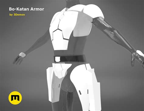 Bo Katan Armor 3demon 3d Print Models Download