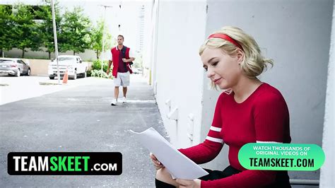 Beautiful Blonde Teenage Witch Puts A Spell On Her BF And Receives Hot Creampie In Her Pussy