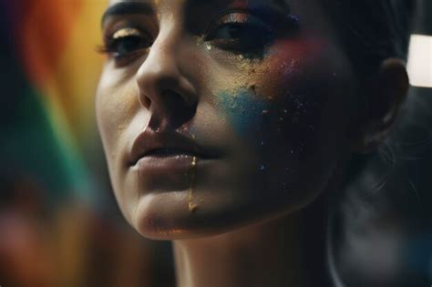 Premium AI Image Gay Pride Month Illustration AI Generated