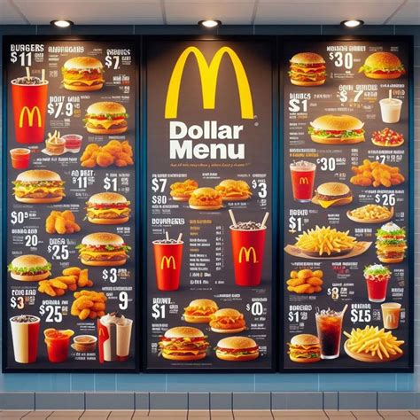 McDonald's Dollar Menu [June 2024 Updated List] in 2024 | Mcdonalds