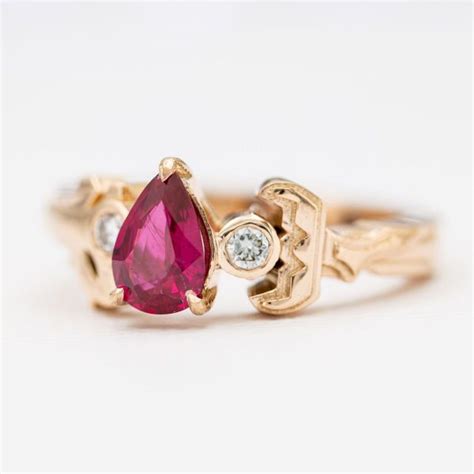 Anime inspired engagement ring designs | CustomMade.com