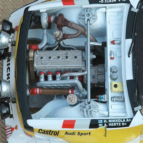 Audi Quattro Sport S1 Monte Carlo 1986 Maquette Kit 1 24