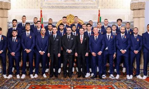 King Mohammed VI Honours Moroccan National Team FARPost