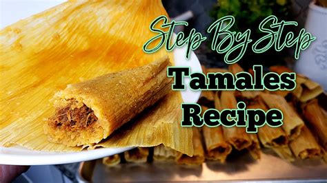 Tender Meat Filled Tamales