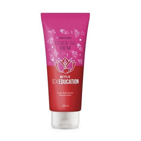 Loção Hidratante Desodorante Cuide se Bem Netflix Sex Education ml Shopee Brasil