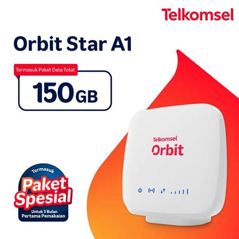 Promo Telkomsel Orbit Star A1 Modem 4g Wifi High Speed Bonus Data