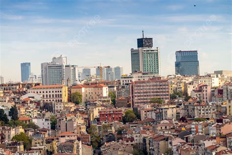 Fondo Estambul Aire Paisaje Urbano Torre Antigua Hermosa Foto E Imagen