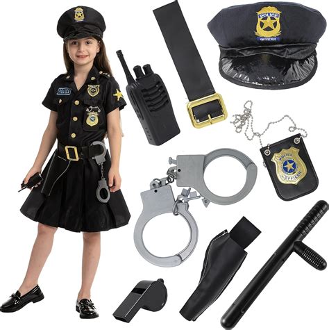 Police Officer Girl Cop Costume Outfit Set For Philippines Ubuy