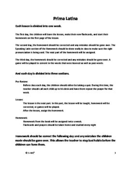 Prima Latina Teacher Guide By TwinEd Teachers Pay Teachers