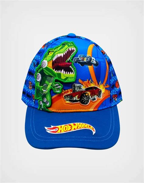 Gorra Azul Hot Wheels T Rex Ultimate Garage Mikidis