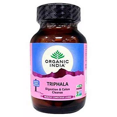 Трифала, Органик Индия (Triphala, Organic India), 60 капсул купить в ...