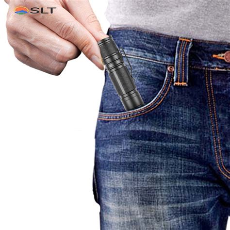 SLT Hot ไฟฉายขนาดเลกทรงพลงพรอมการชารจ Type C ระยะไกลและการควบคมซม Shopee Thailand