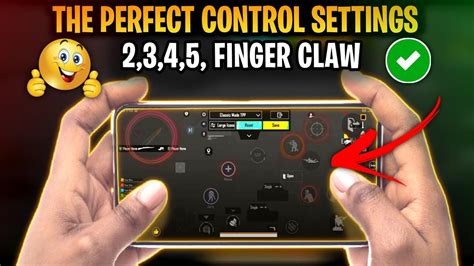 Bgmi Competitive Players Claw Control Setup Bgmi Best Control Setting