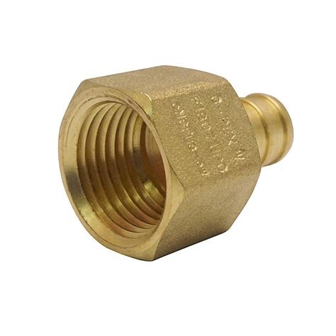 Crimp Pex Female Adapter Lead Free Brass Procuru Plumbing