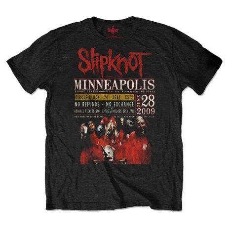 Футболка Slipknot - Minneapolis Black (Eco-Friendly)
