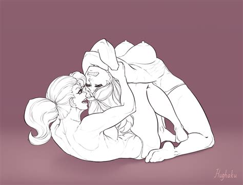 Catfight Commission Pt 5 Arm Lock By Hughaku Hentai Foundry