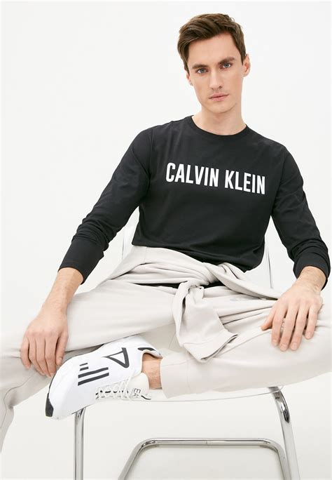 Лонгслив Calvin Klein Performance, цвет: черный, RTLAAC881601 — купить ...