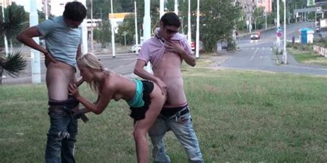 Extreme PUBLIC Sex Orgy Gangbang BIG Boobs PART 2 Tnaflix