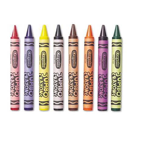 Jumbo Crayons Assorted Colors 8box Take A