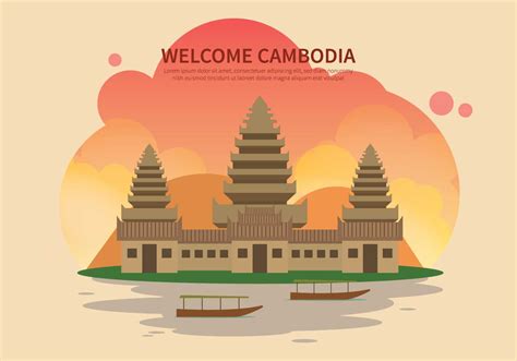 Free Cambodia Illustration 164879 Vector Art At Vecteezy