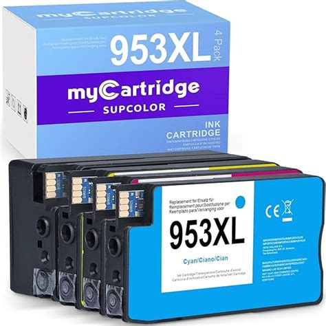 MyCartridge SUPCOLOR 953XL Pack Compatible Pour HP 953XL 953 XL Pack