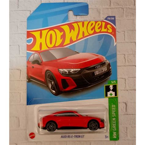 Merah Hot Wheels Audi Rs E Tron Gt Color Variants Red Silver And Dark Gray Hw Green Speed
