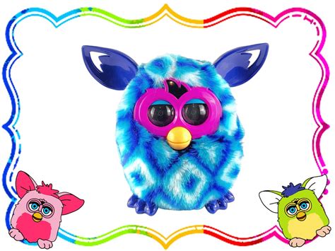 Working Interactive Blue Diamonds Furby Boom Etsy