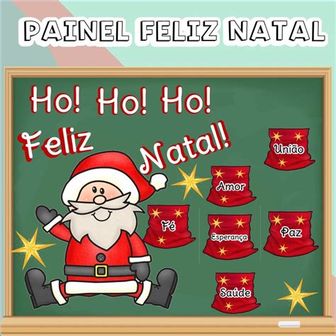 Painel Natalino Para Imprimir - BRAINCP