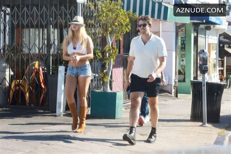 Addison Rae Sexy Spotted Channeling Britney Spears By Showing Off Her Hot Legs And Figure In Los