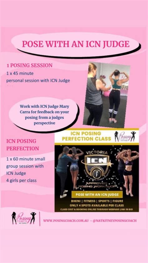 Icn Posing Class Bikini Fitness Figure