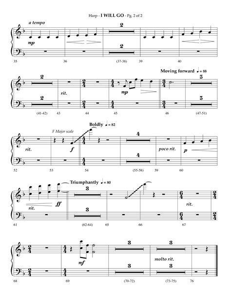 I Will Go Choral Anthem Satb Lifeway Choral Arr Phillip Keveren