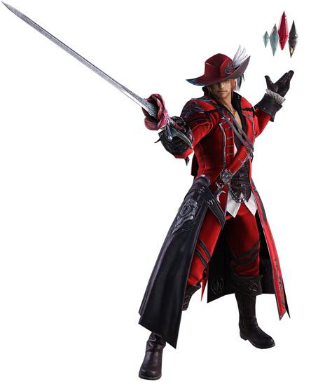 Red Mage Render Final Fantasy XIV Dawntrail Art Gallery