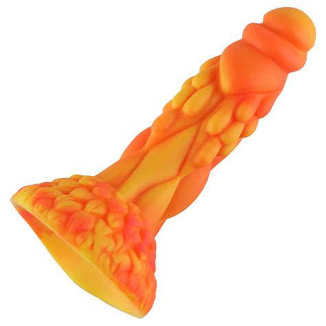 Wildolo Fantasy Suction Cup Dildo Nesbu Cm Orange Hismith