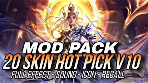 Mod Skin Liên Quân Mới Nhất Full Hiệu Ứng Mùa 4 2023 Máy Mạnh Yếu Mod Pack 20 Skin Hot Pick