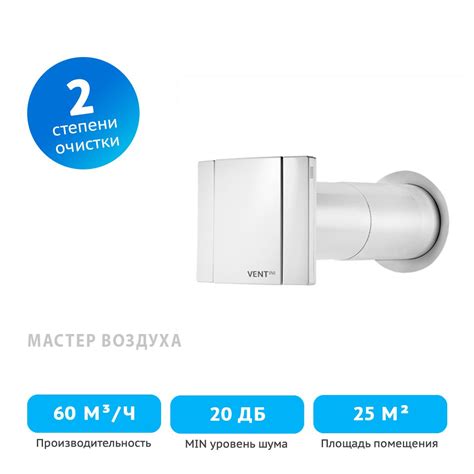 Рекуператор воздуха VENTini HEPA-AIR купить по лучшей цене с доставкой