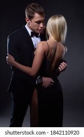Man In Suit Woman Nude Romantic Images Stock Photos Vectors Shutterstock