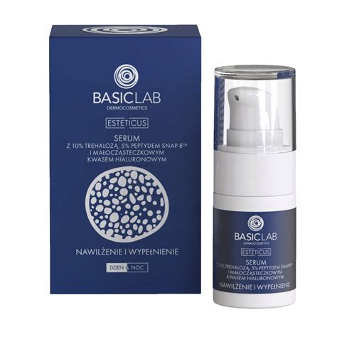 BasicLab Esteticus Serum nawilżenie i wypełnienie trehaloza 10 15ml