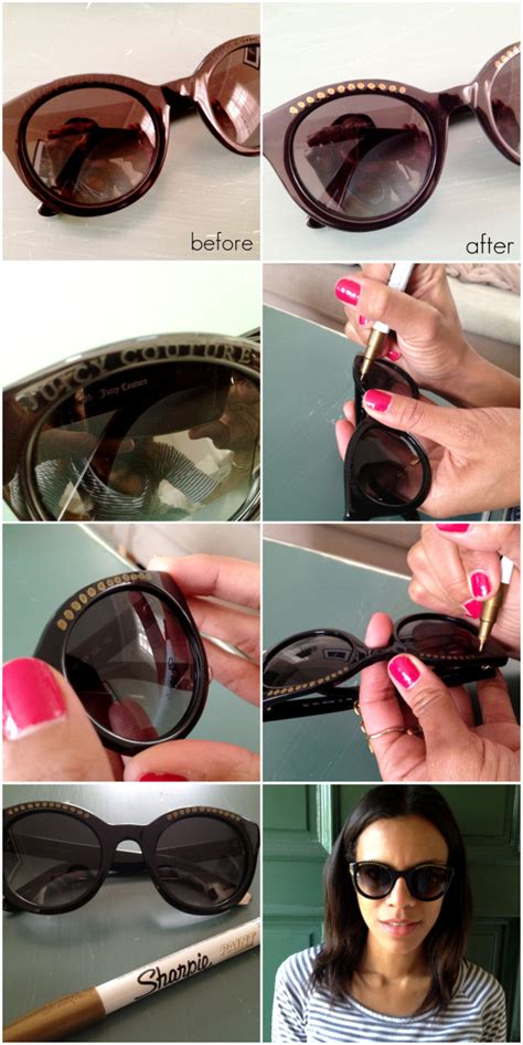 Creative Ways To Decorate Your Sunglasses Decorating Sunglasses Diy