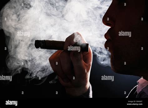 Cigar Smoke Hi Res Stock Photography And Images Alamy