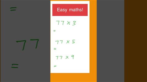 Multiplication Trick Shorts Mathtricks Tipsandtricks Mathtrick Multiplicationtricks Youtube