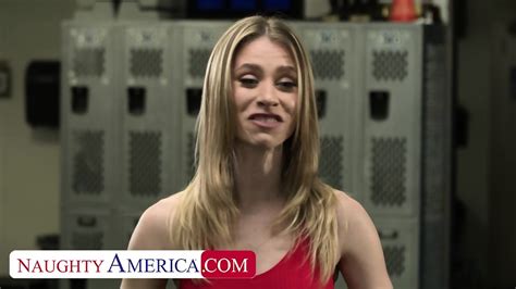 Petite Blonde Anya Olsen Works Out On Some Big Black Cock At They Gym