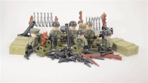 Lego Knockoff Ww2 American Soldiers D162 Showcase Youtube