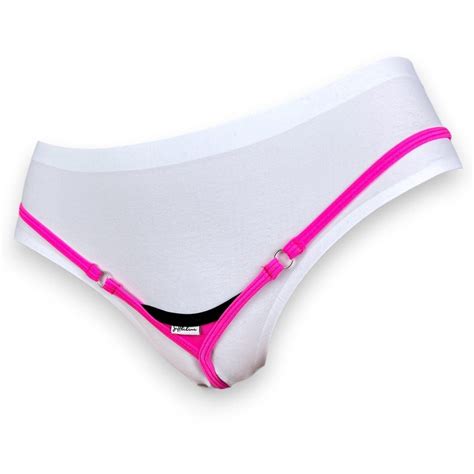 004 Shbikini Mini Micro Thong Crotchless Panties Lingerie Open Crotch String Slim Fit