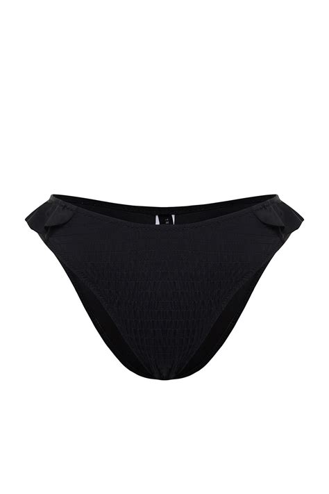 Trendyolmilla Siyah Gipeli Normal Paça Bikini Altı TBESS BA Fiyatı Yorumları Trendyolmilla