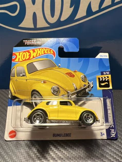 HOT WHEELS BUMBLEBEE Screen Time Transformers VW Beetle 2024 Mint Short Card EUR 6 00 PicClick IT