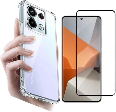 Capa Capinha Case Anti Impacto Película De Vidro 3D 9D Para Xiaomi